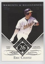 2007 Topps Moments & Milestones Black /29 Eric Chavez #131 1c1