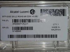 3HE00027CA ALCATEL LUCENT New Factory Sealed SFP Transceiver Module