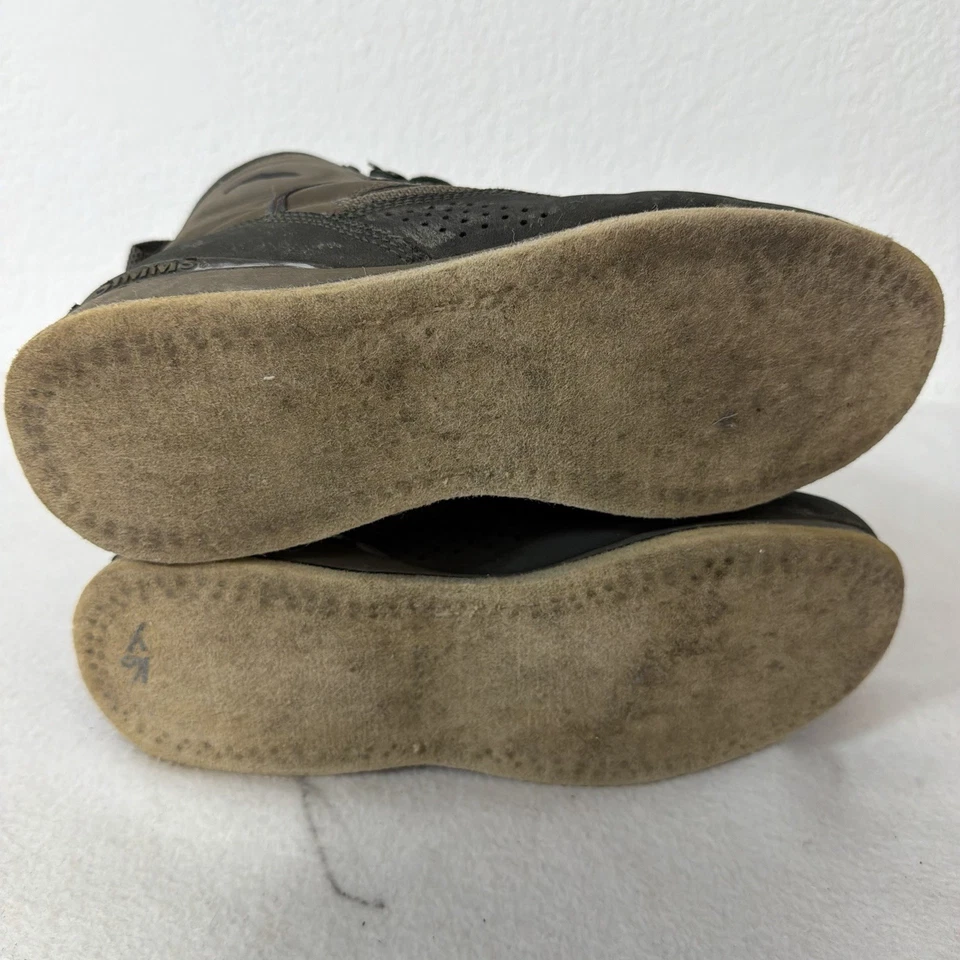 Мужские ботинки Simms Wading размер 11 войлочный низ для рыбалки зеленые черные - Изображение 3 из 4