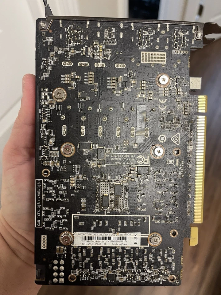 ZOTAC GeForce GTX 1060 Mini, ZT-P10600A-10L, 6GB GDDR5 Super Compact - Image 2 of 4