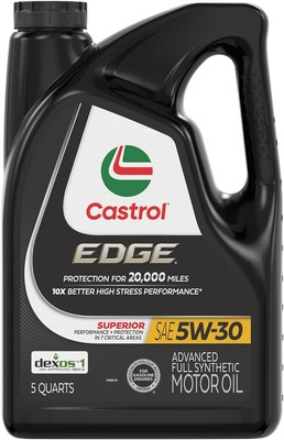Castrol EDGE 5W-30 Advanced Full Synthetic Motor Oil, 5 Quarts 5 