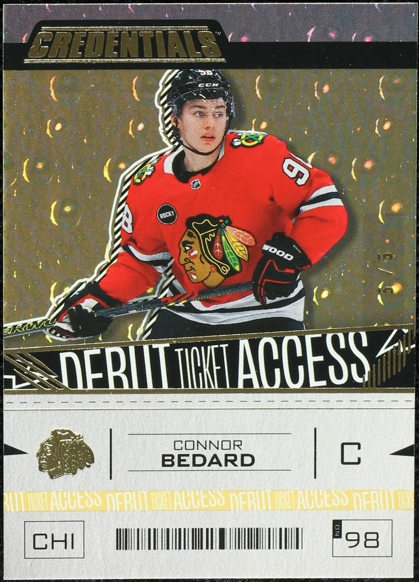 2023-24 Upper Deck Credentials - Connor Bedard #198 for sale | eBay