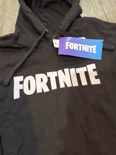 Fortnite Hoodie Boys 14/15 Years, Black NWT Epic Games Original - Picture 3 of 9