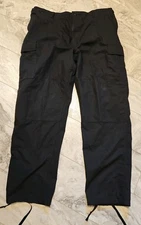 Propper Pants Mens XL Combat Tactical Cargo Adjustable Waist Military Black