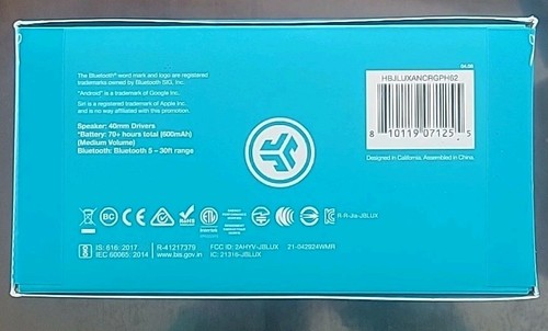 JLab JBuds Lux Active Noise Cancellation Bluetooth over-ear Headphones, Graphite - Picture 4 of 5