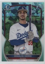 2023 Bowman Chrome Sapphire Edition Prospects Aqua 74/99 Oswaldo Osorio #BCP-152