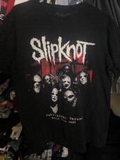 Slipknot nu metal retro subliminal verses official merch band tee shirt