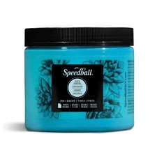 Speedball Water-Soluble Block Printing Ink 16 oz. Turquoise