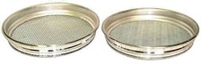FREEPOST GOLD PANNING PROSPECTING SIEVE SET 1/4" & 1/8"  GEM FOSSICKING DETECTOR