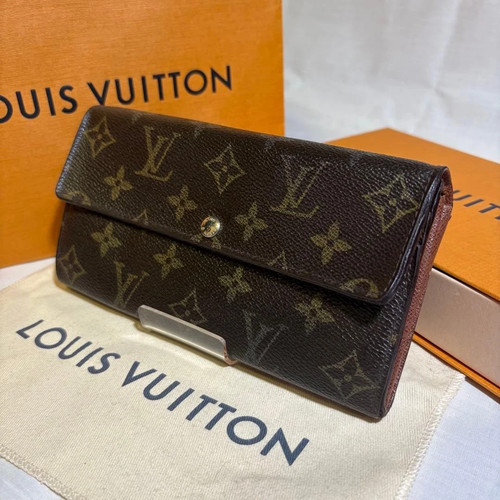 Louis Vuitton Portefeuille Sarah Monogram Long Wallet