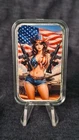 1 oz silver bar "America The Beautiful" Fuk Around Find Out W/COA