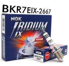 Image of 4 x NGK IRIDIUM SPARK PLUGS - BKR7EIX / STOCK CODE 2667
