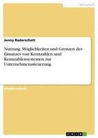 Nutzung, MöGlichkeiten Und Grenzen Des Einsatzes Von Kennzahlen Und...