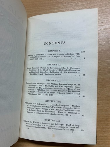 C1920 La Vie De Sir Walter Scott JG Lockhart Volumes 1 Et 2 Livres Anciens (P5) - Picture 15 of 24