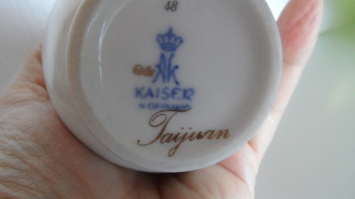 AK Kaiser Blumenvase "Taijuan" Porzellan 11cm - Bild 2 von 2