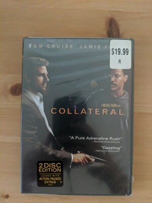 Collateral (DVD, 2004, 2-Disc Set) Tom Cruise And Jamie Foxx. Brand New Sealed