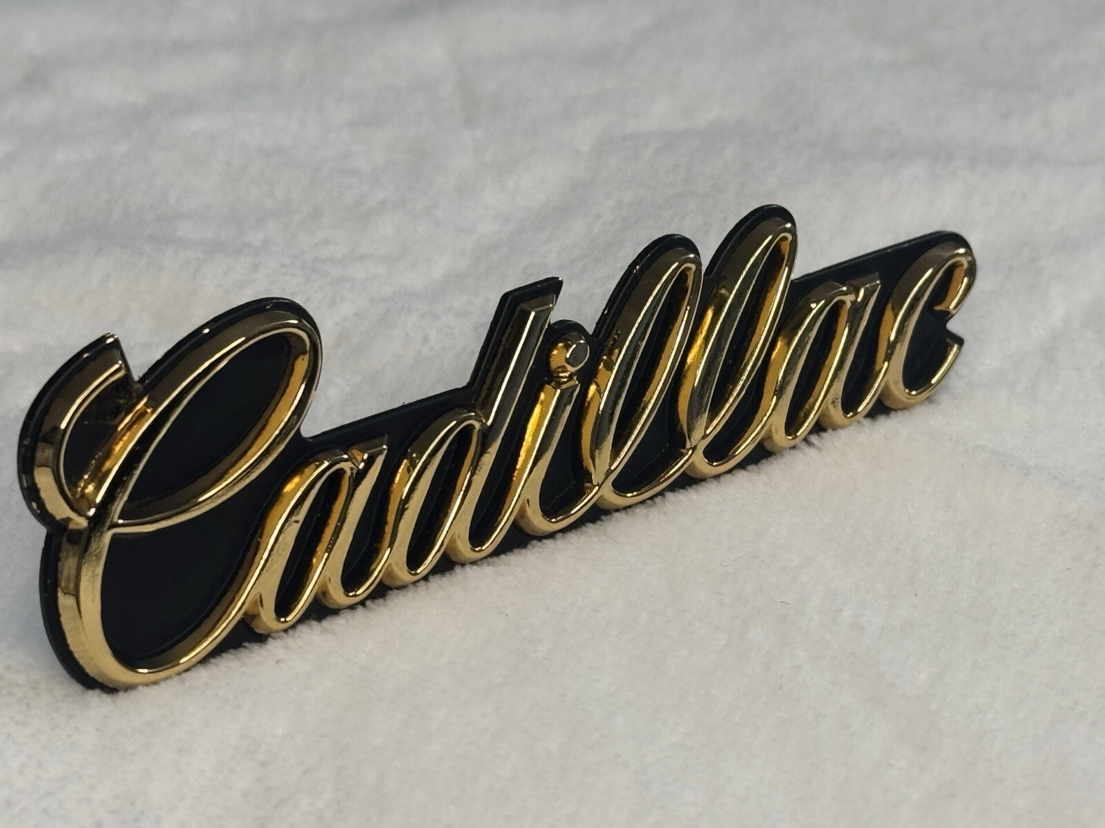 1980-1992 Cadillac Fleetwood Brougham CoupeDeville 24k Gold Grill Emblem  