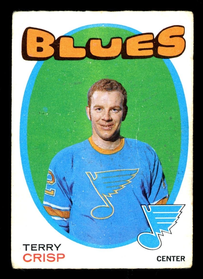 1971-72 OPC O PEE CHEE NHL Hockey #127 Terry Crisp RC VG St. Louis Blues Rookie
