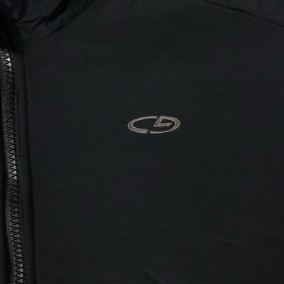 Champion Jacket Boys Large Blue Black Fleece Full Zip Up Winter
