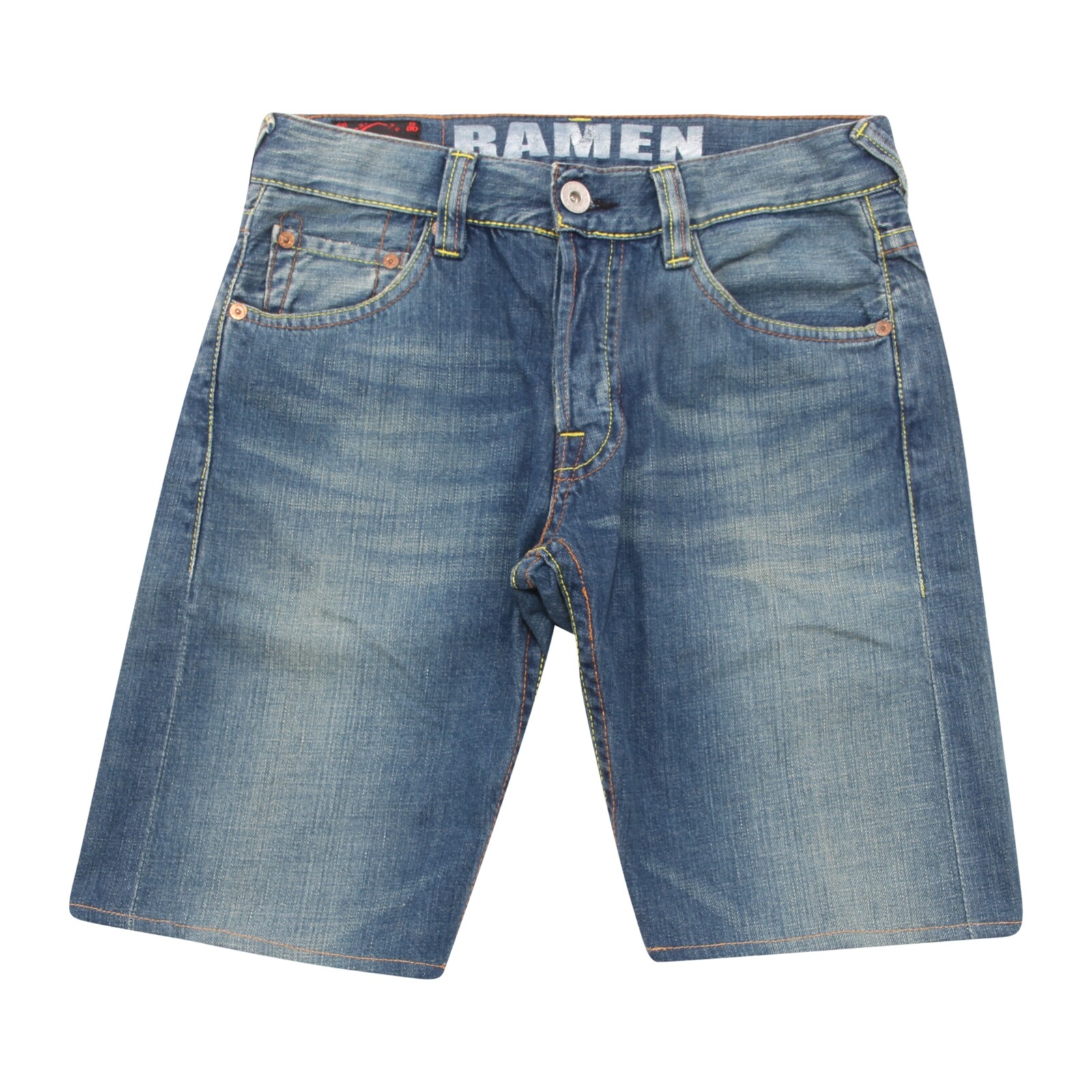 1378AV МУЖСКИЕ ДЖИНСОВЫЕ ШОРТЫ-БЕРМУДЫ UOMO EVISU 32290₽