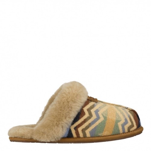 scuff pendleton plaid slipper