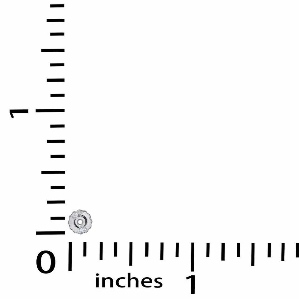 1 Pair Replacement Screw On Screw Off Earnut Constant Earring Back - Image 3 of 4