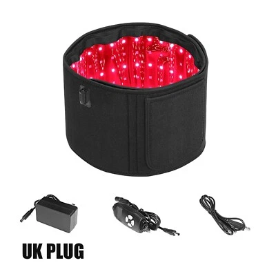 Red & Infrared Light Therapy Belt 850nm 660nm for Fat Burn & Slimming, Full Body