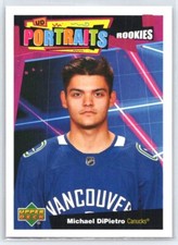 2020 Upper Deck Michael DiPietro #P-68    UD Portraits Vancouver Canucks