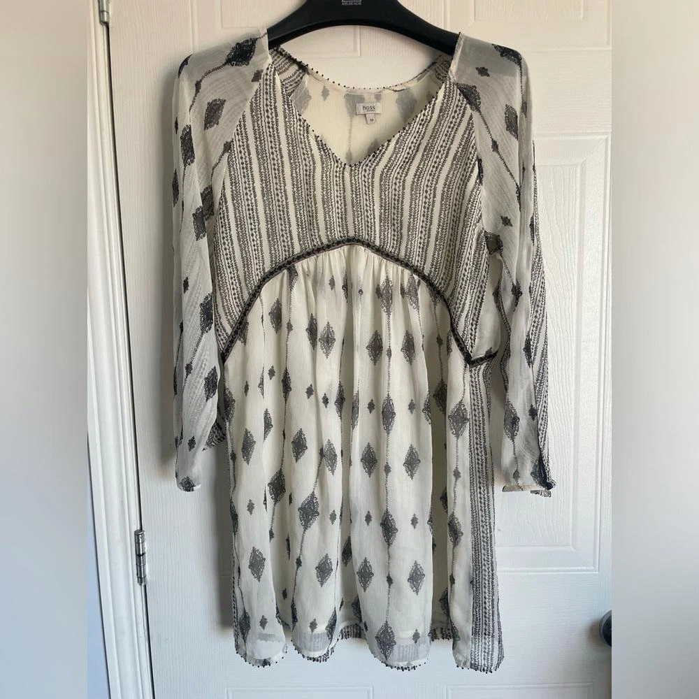 Haut Femme Sans Manches Gris Foncé Hoss Intropia - Taille XS - Neuf Sans étiquettes - État Parfait