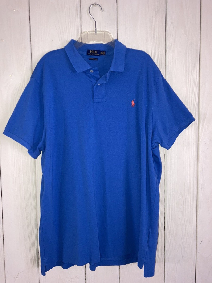 Ralph Lauren pollo shirt XXL golf blue mens | eBay