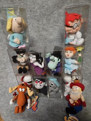 ロッキー と ブルウィンクル と 友達 フィギュアセット 1991年 ロッキー＆ブルウィンクル 3体セット アクションフィギュア