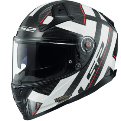LS2 FF811 Vector II Carbon Integralhelm Strong, Gr. L (59/60)