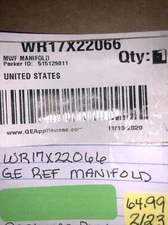 WR17X22066 OEM Refrigerator Manifold