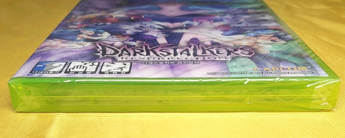 Darkstalkers / Vampire Resurrection Xbox 360 Rare Korean Copy Hard