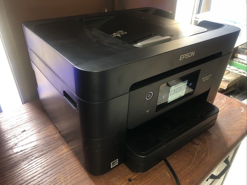 Epson Workforce Pro WF-3820 Wireless Color Inkjet All-in-One Printer Excellent - Picture 3 of 6