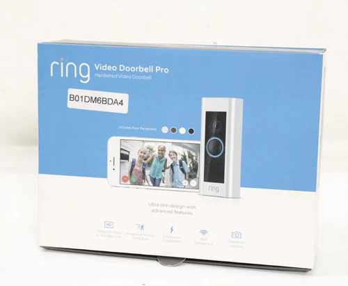Ring Wired Doorbell Plus (Video Doorbell Pro) 1080p HD WiFi Camera Doorbell US