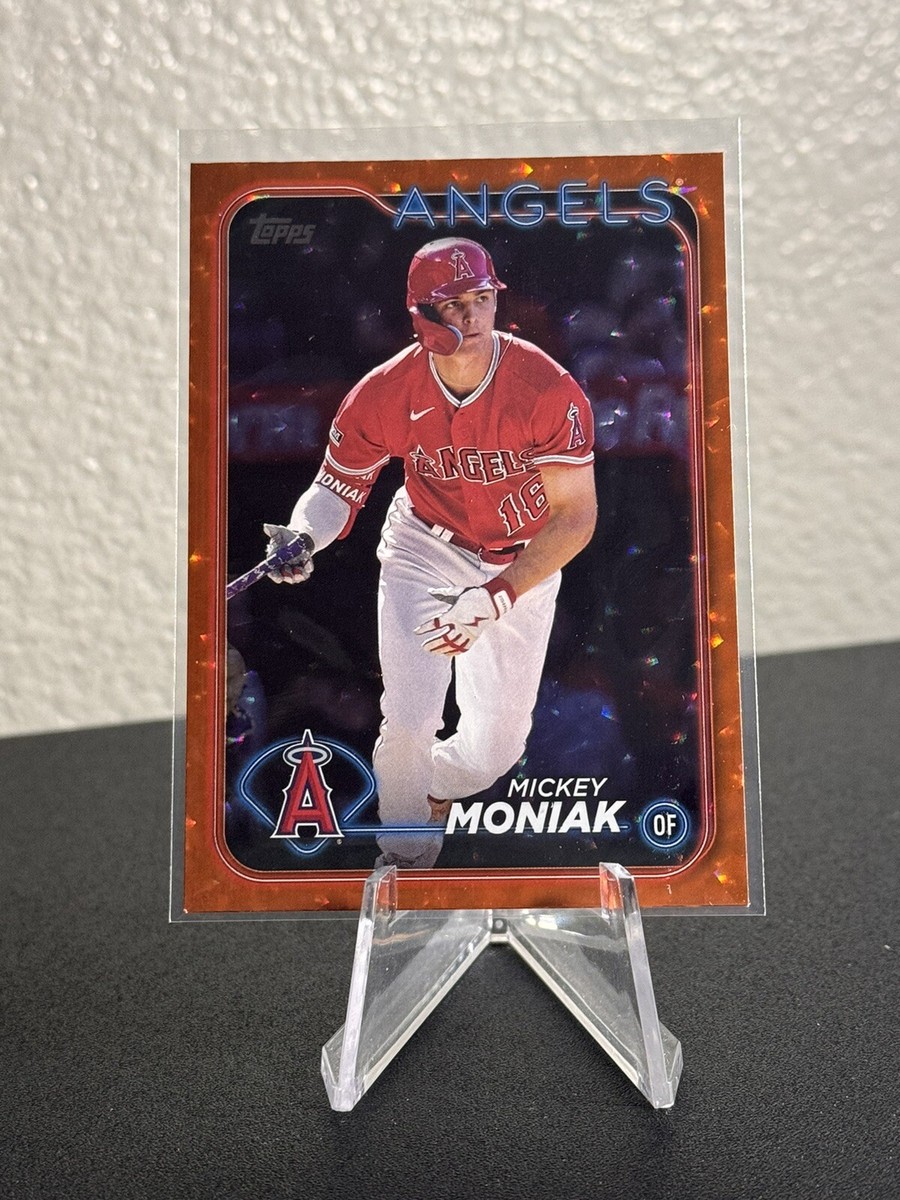 2024 Topps Series 1 Mickey Moniak #74 Orange Foil /299 SP Parallel