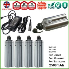 Mulinello da Pesca Elettrico Daiwa Tanacom 500 750 1000 Shimano BM2300 BM2900 Batteria