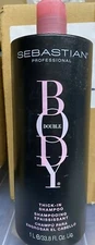 Sebastian Body Double Thick-in Shampooing  Epaississant 33.8oz F47