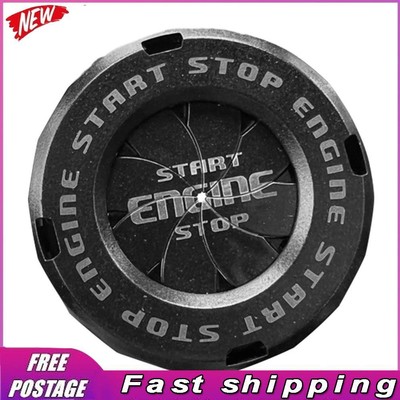 Decorative Rotary Push To Start Button Cover Car Interior Sticker for Auto
