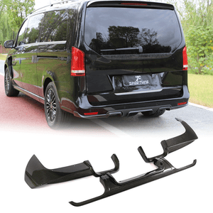 Carbon Heckdiffusor Heckansatz Spoiler Passt Fur Mercedes W447 V Klasse V250 Ebay