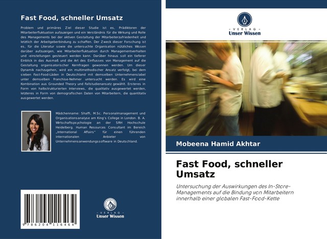 Fast Food, Schneller Umsatz von Mobeena Hamid Akhtar (2021, Taschenbuch ...