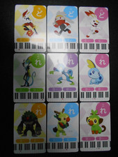 Pokemon Music Musical Note Card x9 Cinderace Inteleon Rillaboom Evolutions #2675