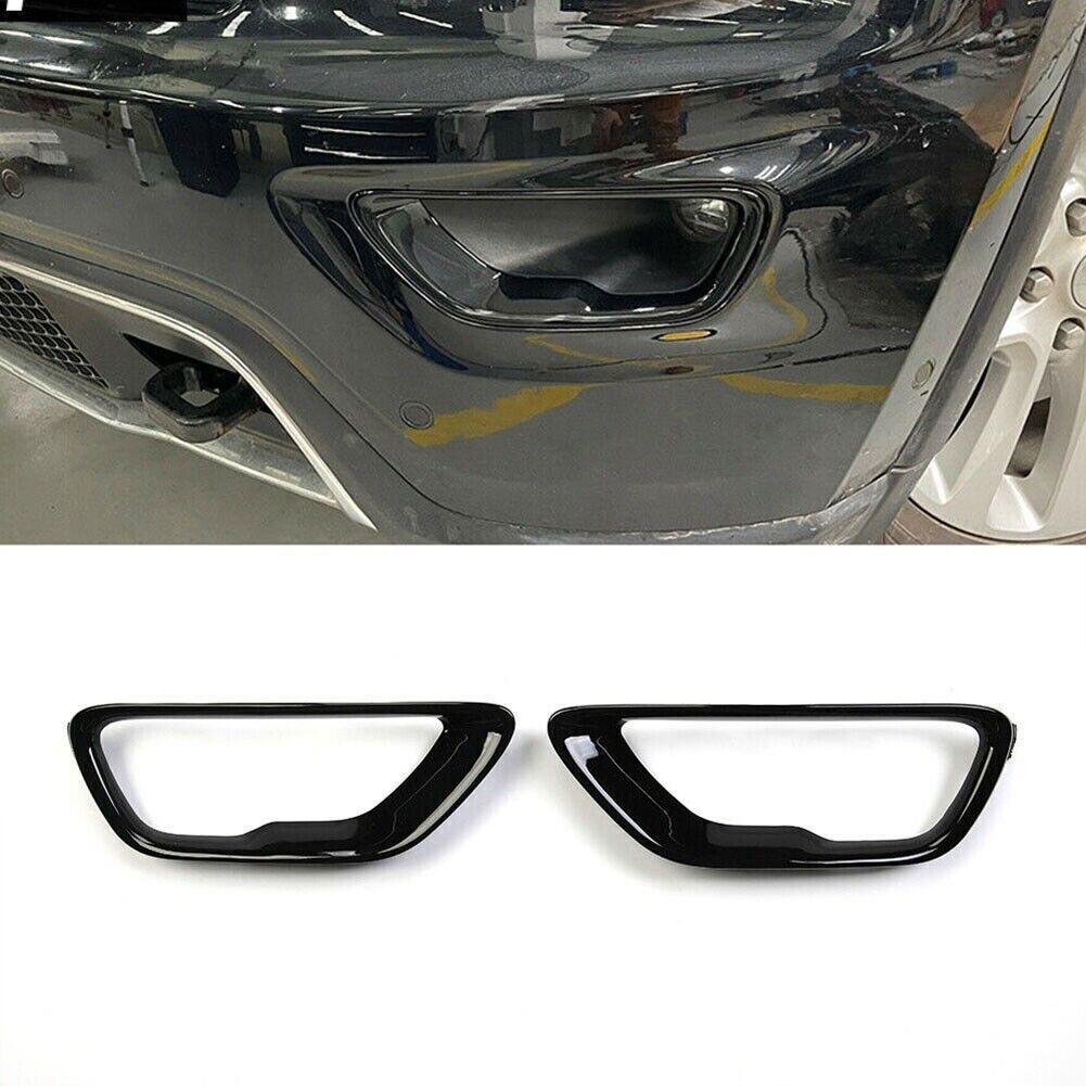 Front Fog Light Lamp Cover For Jeep Grand Cherokee 2017 2018 2019 2020 2021