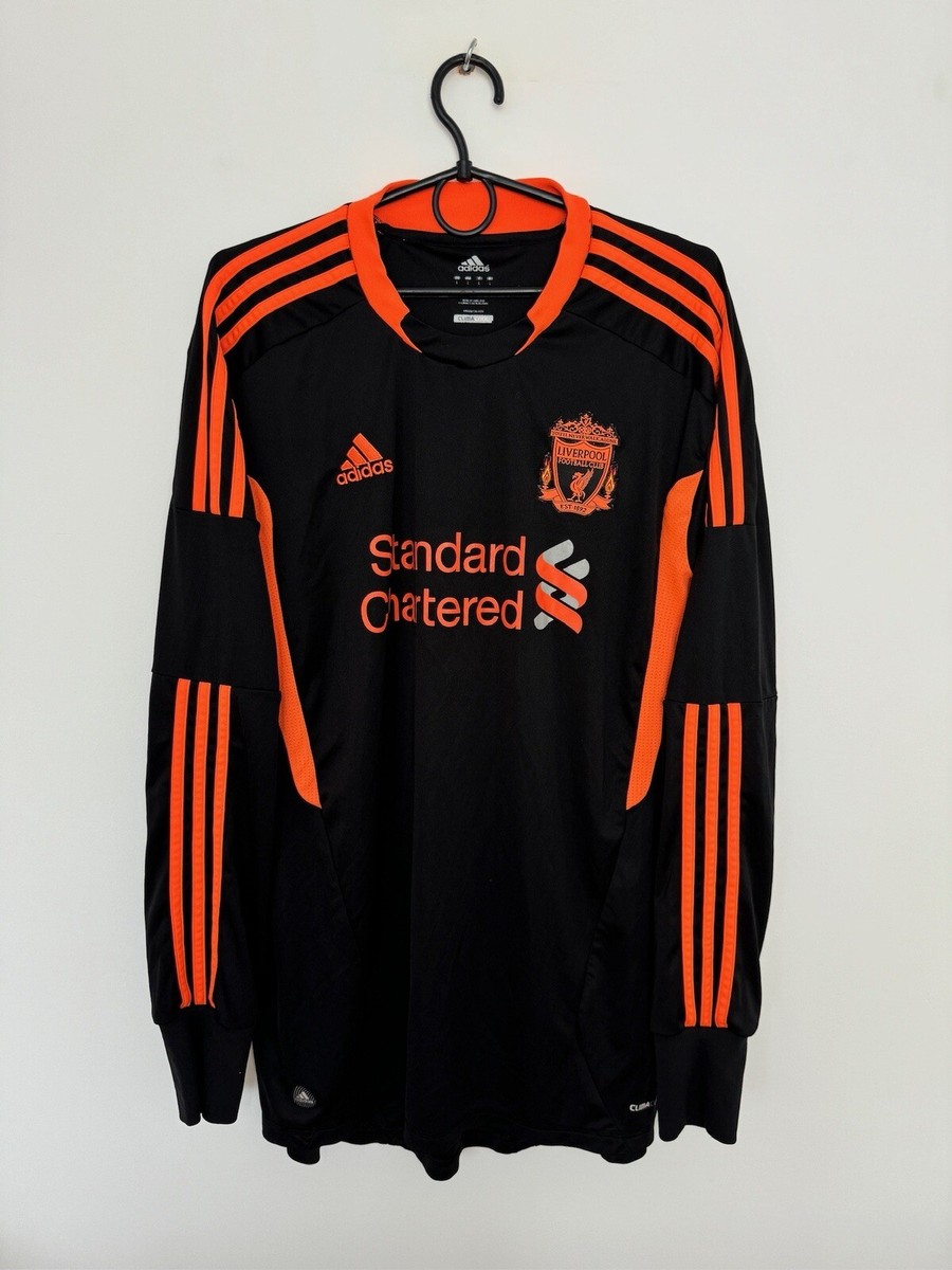 LIVERPOOL 2011/2012 GOALKEEPER FOOTBALL LONG SLEEVE ADIDAS SHIRT