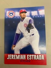 Jeremiah Estrada Card 2022 South Bend Cubs Team Card