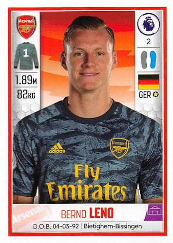 Pegatinas Panini Football 2020 Premier League 1-250 ☆ COMPRA 4 OBTÉN 10 ACTUALIZACIONES GRATUITAS - Imagen 54 de 251