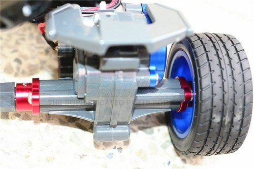GPM T3022 ALUMINUM REAR AXLE ADAPTERS Fit TAMIYA T301 Dancing Rider - Picture 9 of 10