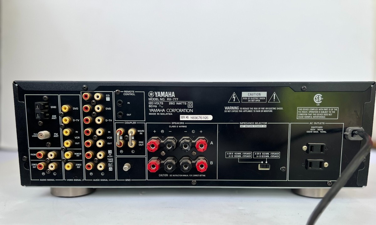 Yahama RX-777 Sound Receiver | eBay