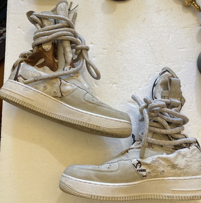 Size 10 - Realtree x Nike SF Air Force1 High White Camo for 